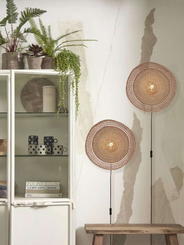 Boheemse wandlamp seagrass rood GOOD&MOJO Pantanal - Image 9