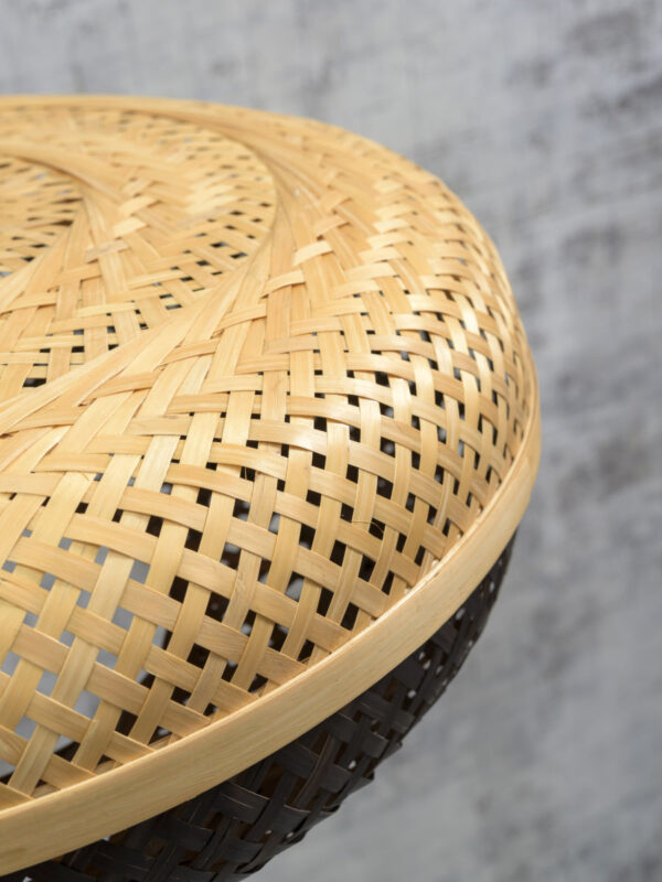 Vloerlamp bamboe zwart naturel bohemian GOOD&MOJO Palawan - Image 3