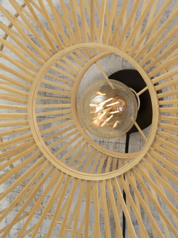 Bamboe naturel bohemian wandlamp GOOD&MOJO Bromo - Image 6