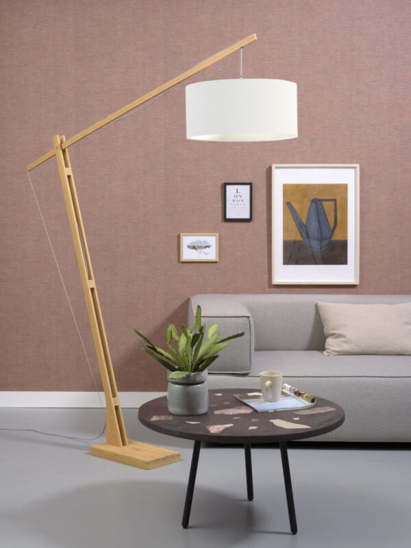 Linnen Scandinavische vloerlamp linnen GOOD&MOJO Montblanc - Image 5