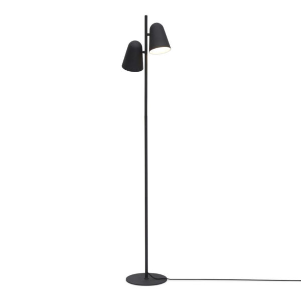 Vloerlamp retro metaal zwart It's About RoMi Salamanca
