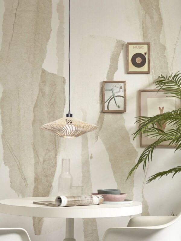 Witte hanglamp Boheems rotan GOOD&MOJO Zanzibar - Image 10