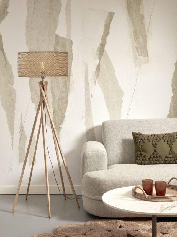 Ronde naturel bohemian vloerlamp GOOD&MOJO Java - Image 5