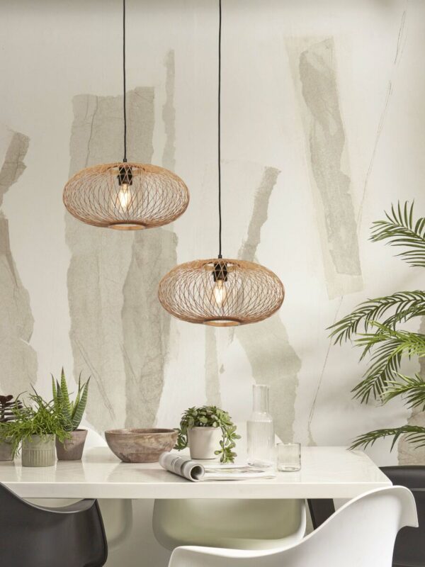 Naturel bohemien hanglamp bamboe GOOD&MOJO Cango - Image 8