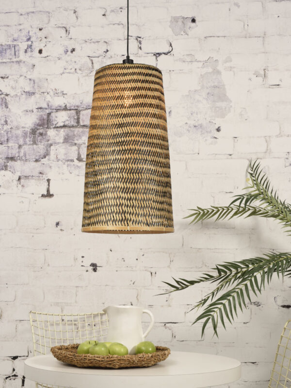 Bamboe naturel hanglamp zwart bohemian GOOD&MOJO Kalimantan - Image 10