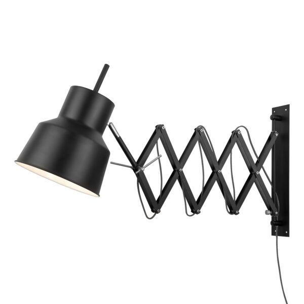 Schaar wandlamp zwart industrieel It's About RoMi Belfast