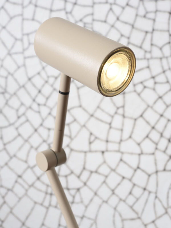 Grijze vloerlamp retro metaal It's About RoMi Montreux - Image 3