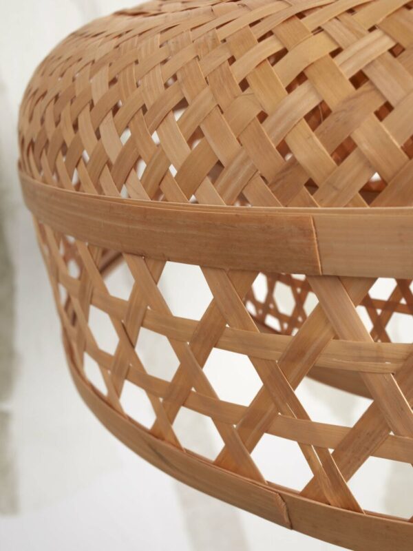 Naturel bamboe bohemien ronde hanglamp GOOD&MOJO Ubud - Image 8