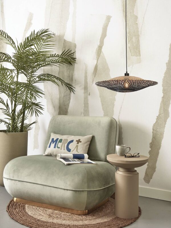 Bamboe hanglamp naturel/zwart schotelvorm M GOOD&MOJO Kalimantan - Image 14