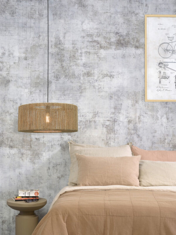 Rieten zwarte naturel bohemian hanglamp GOOD&MOJO Iguazu - Image 13