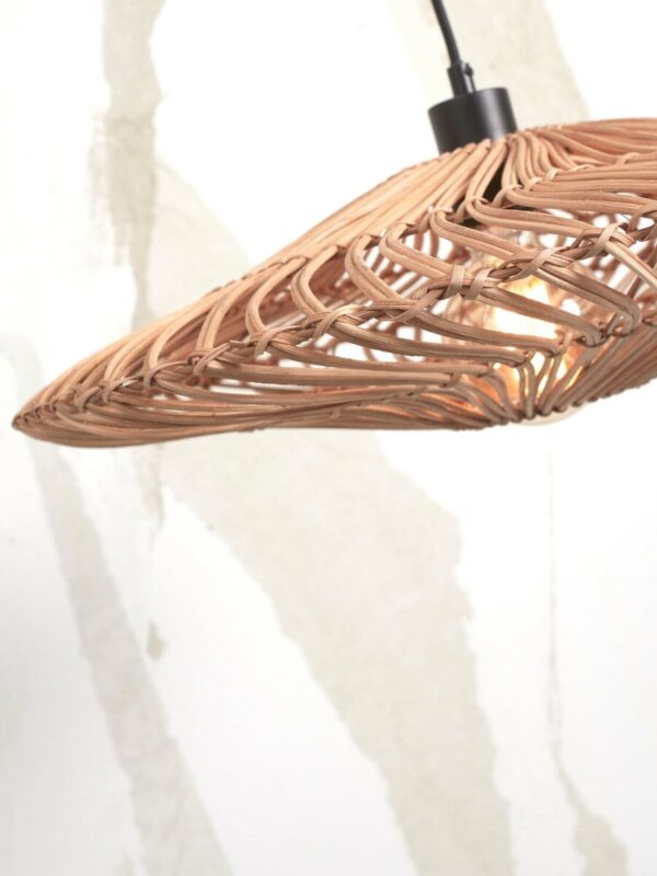 Naturel bamboe-rotan vloerlamp bohemian GOOD&MOJO Zanzibar - Image 6