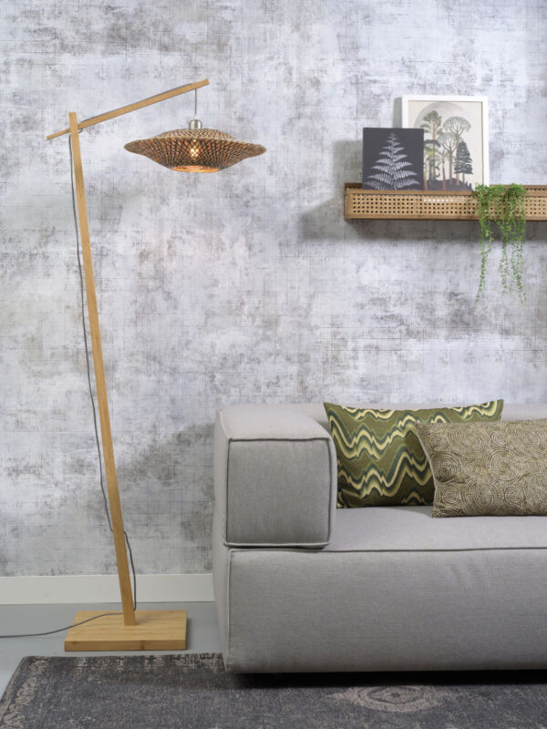 Naturel vloerlamp ufo klein GOOD&MOJO Bali - Image 2