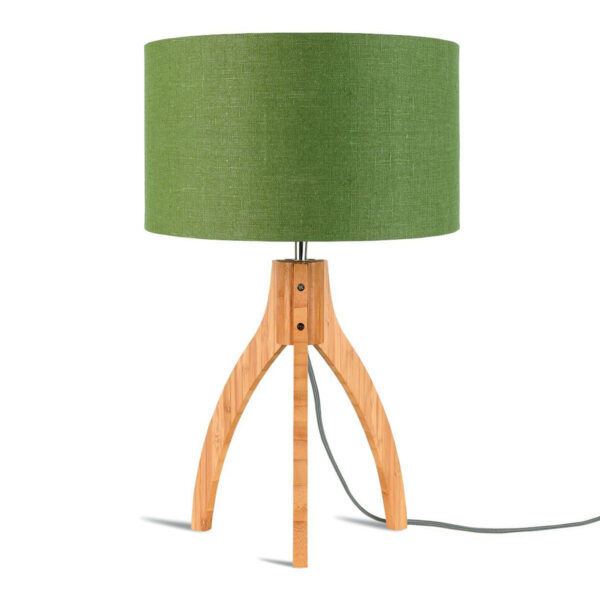 Groene tafellamp kruk hoog GOOD&MOJO Annapurna
