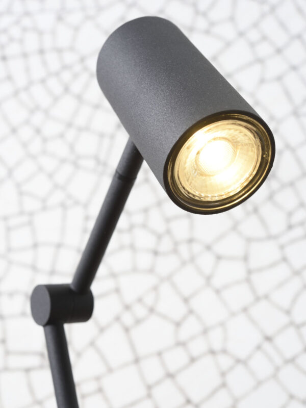 Retro zwart metalen vloerlamp It's About RoMi Montreux - Image 4