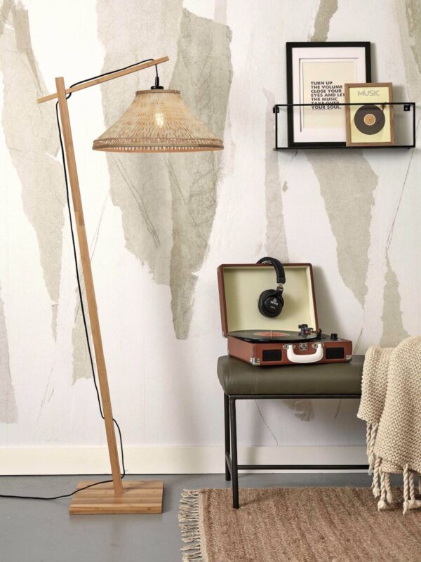 Bohemian bamboe naturel vloerlamp GOOD&MOJO Tahiti - Image 5