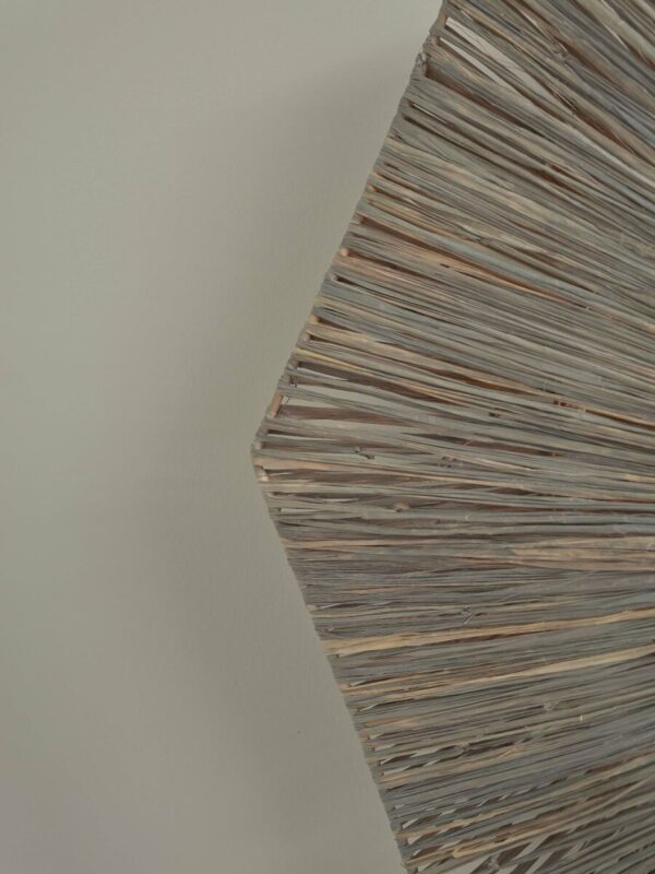 Wandlamp grijs raffia achthoek L GOOD&MOJO Panama - Image 9