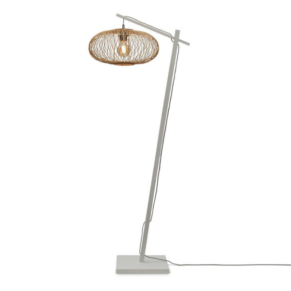 Bohemian bamboe vloerlamp naturel GOOD&MOJO Cango