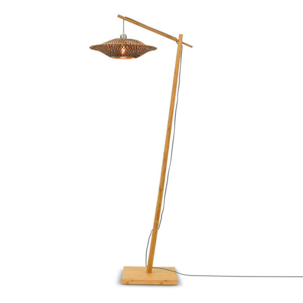 Naturel vloerlamp ufo klein GOOD&MOJO Bali