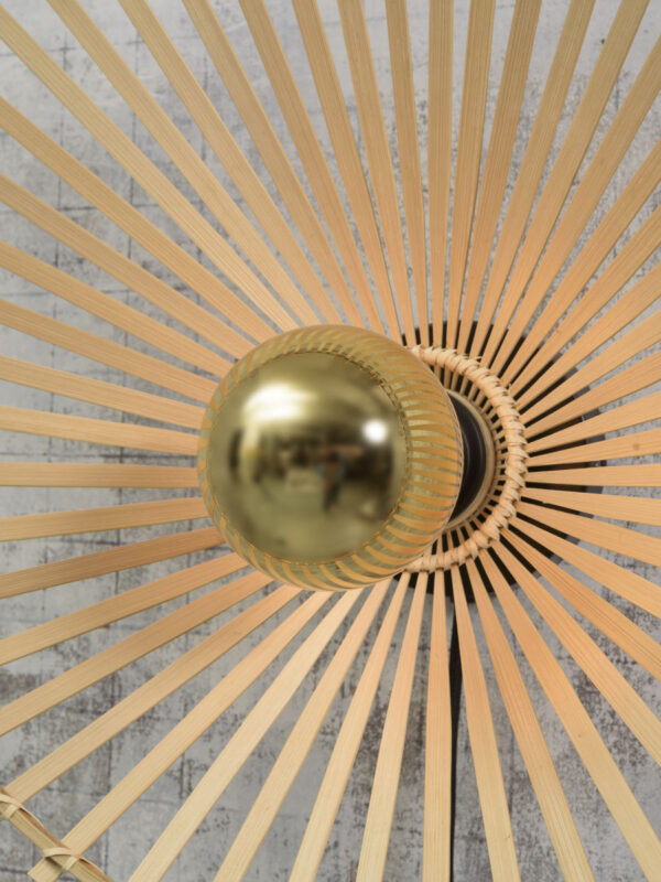 Wandlamp rond naturel-bamboe bohemian GOOD&MOJO Bromo - Image 8