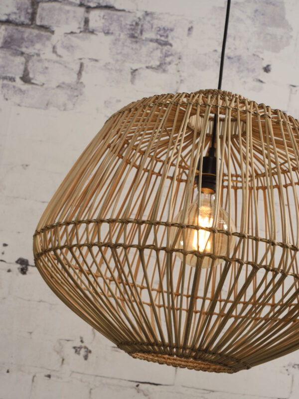 Organische hanglamp naturel rotan GOOD&MOJO Madagascar - Image 6