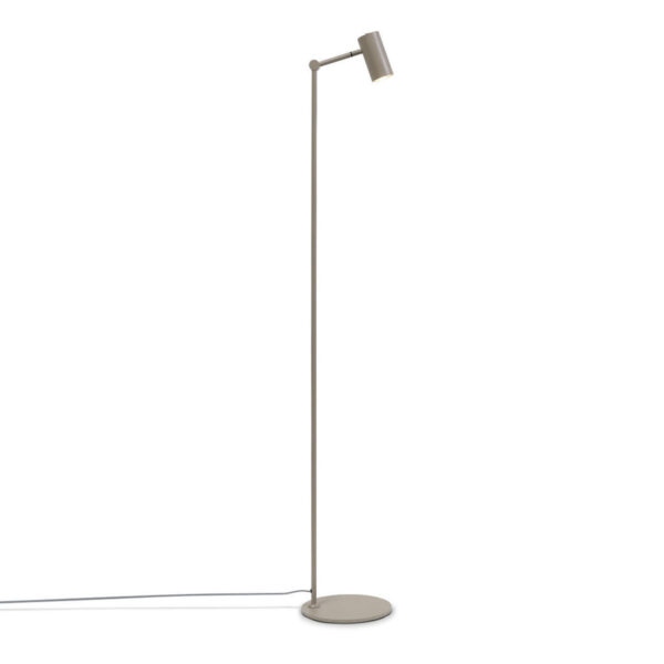 Grijze vloerlamp retro metaal It's About RoMi Montreux