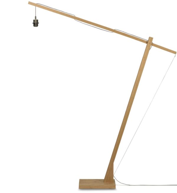 Naturel zwarte bamboe boheemse vloerlamp GOOD&MOJO Java - Image 8