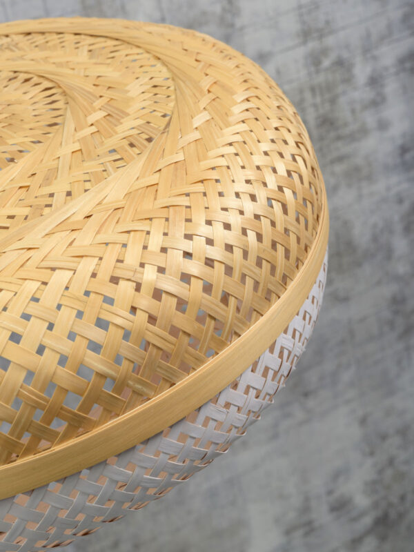 Bamboe witte bohemien wandlamp GOOD&MOJO Palawan - Image 6
