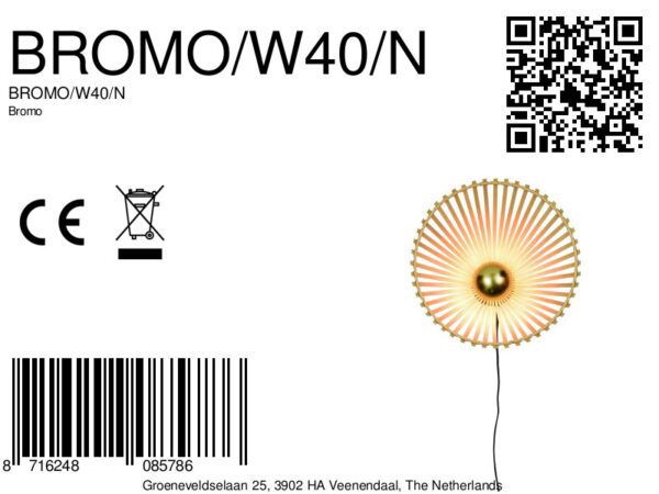 Wandlamp rond naturel-bamboe bohemian GOOD&MOJO Bromo - Image 12