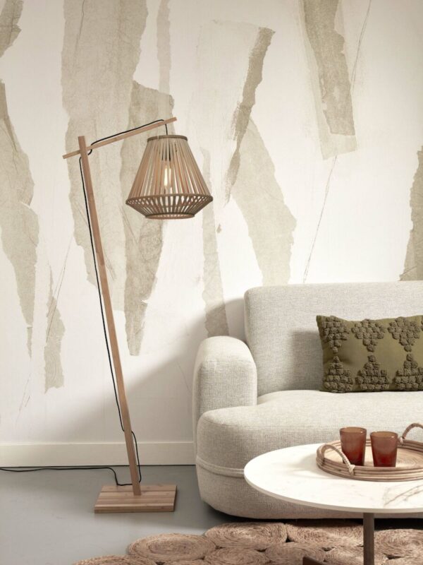 Vloerlamp bamboe lantaarn naturel GOOD&MOJO Merapi - Image 2