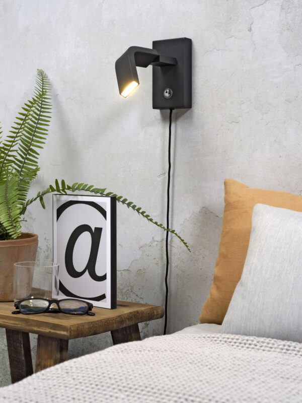 Wandlamp modern zwart metaal It's About RoMi Zurich - Image 2