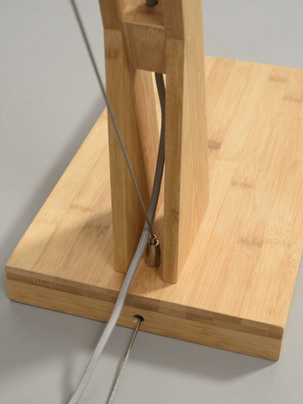 Bamboe vloerlamp naturel-zwart bohemian GOOD&MOJO Cango - Image 9