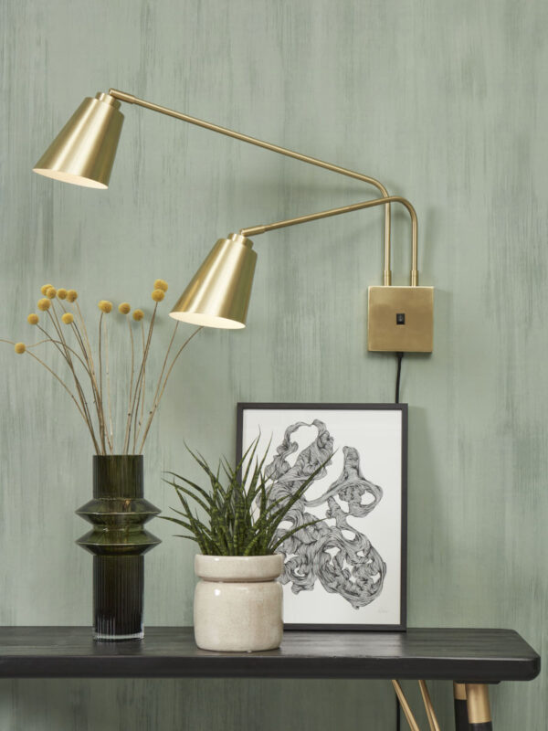 Wandlamp 2-lichts goud draai-/kantelbaar It's About RoMi Bremen - Image 9