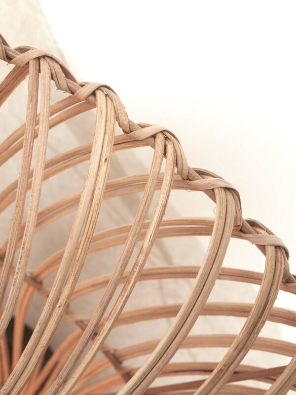 Wandlamp naturel Boheems metaal rotan GOOD&MOJO Zanzibar - Image 6
