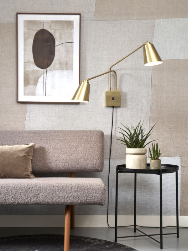 Wandlamp 2-lichts goud draai-/kantelbaar It's About RoMi Bremen - Image 5