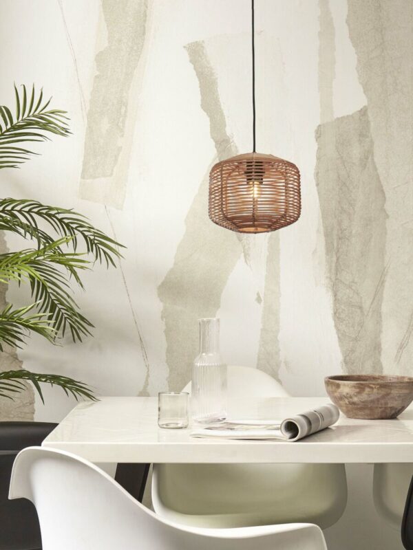 Hanglamp boheems metaal rotan naturel GOOD&MOJO Tanami - Image 2