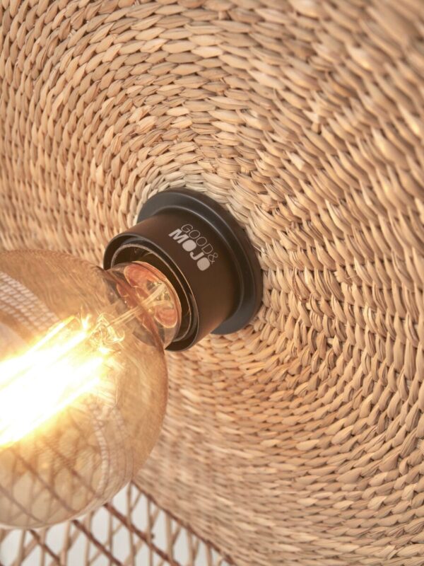 Naturel seagrass metalen boheemse hanglamp GOOD&MOJO Pantanal - Image 3
