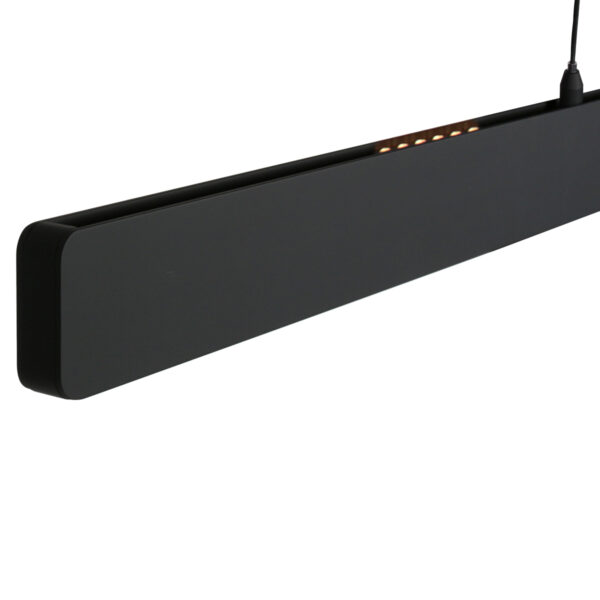 Zwarte design eettafellamp motiondimmer Steinhauer Fluxy - 120cm - Image 3