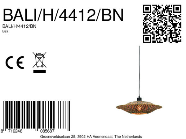 Hanglamp ufo klein GOOD&MOJO Bali - Image 15