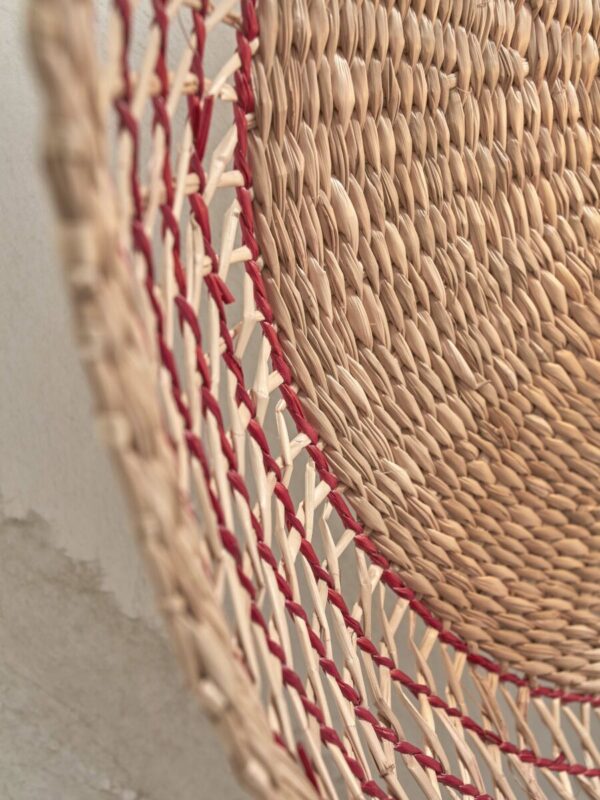 Boheemse wandlamp seagrass rood GOOD&MOJO Pantanal - Image 3