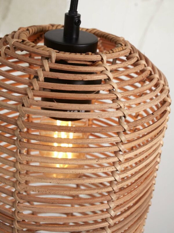Metaal-rotan bohemian naturel hanglamp GOOD&MOJO Tanami - Image 3