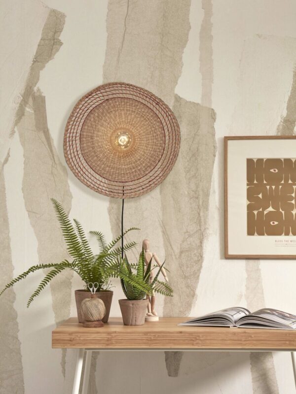 Boheemse wandlamp seagrass rood GOOD&MOJO Pantanal - Image 8