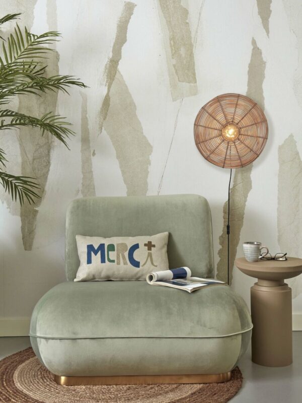Rotan naturel bohemien wandlamp metaal GOOD&MOJO Tanami - Image 5