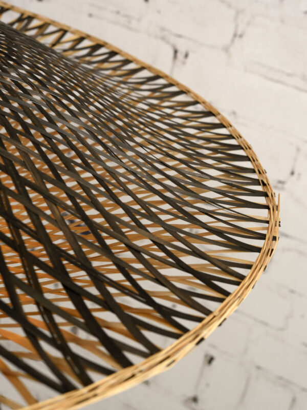 Ronde Boheemse wandlamp naturel zwart GOOD&MOJO Kalimantan - Image 3