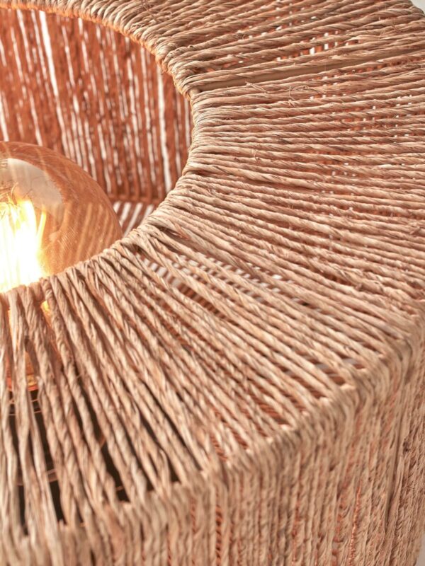 Riet bamboe naturel bohemian vloerlamp GOOD&MOJO Iguazu - Image 3