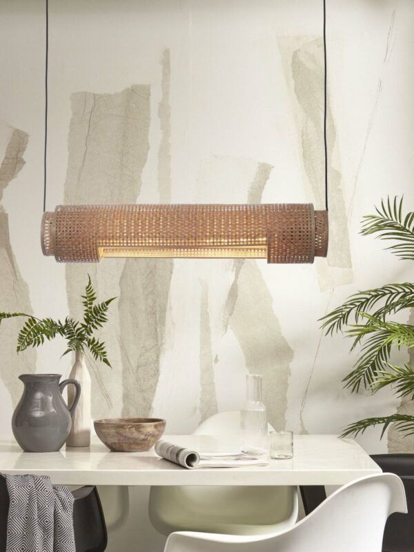 Bamboe naturel bohemian hanglamp GOOD&MOJO Bhutan - Image 5
