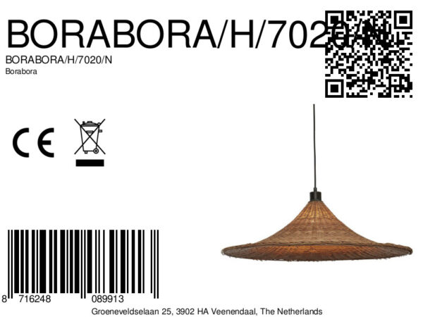 Ronde naturel bohemian hanglamp GOOD&MOJO Borabora - Image 11