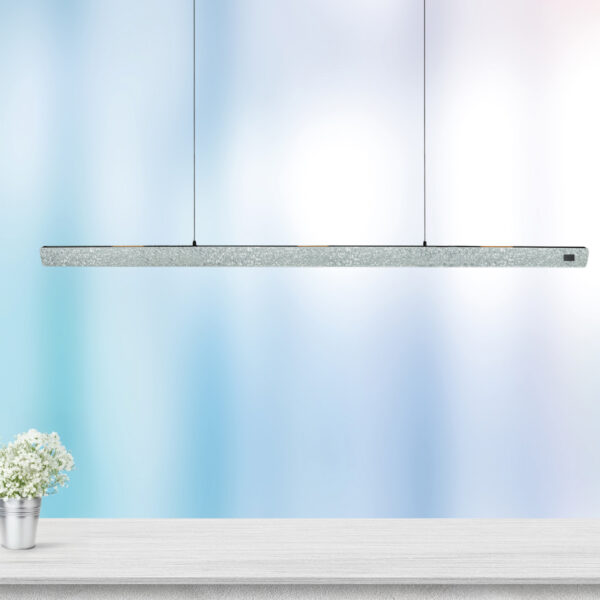 Champagne stalen design hanglamp dimmer Steinhauer Fluxy - 160cm - Image 3