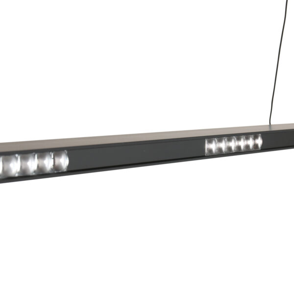 Zwarte verstelbare hanglamp design Steinhauer Fluxy - 160cm - Image 12