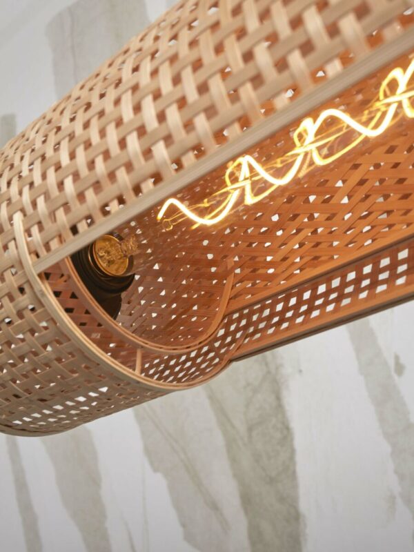 Bamboe naturel bohemian hanglamp GOOD&MOJO Bhutan - Image 4