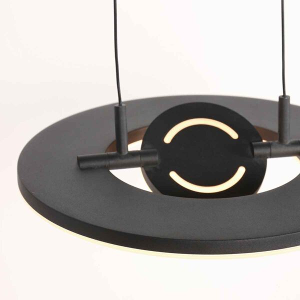 Hanglamp zwart modern metaal Steinhauer Soleil - Image 3